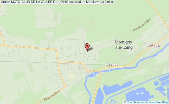plan association Moto-club De La Vallee Du Loing Montigny-sur-Loing
