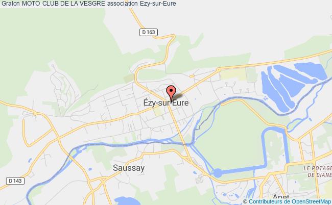 plan association Moto Club De La Vesgre Ézy-sur-Eure