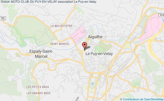 plan association Moto-club Du Puy-en-velay Le Puy-en-Velay
