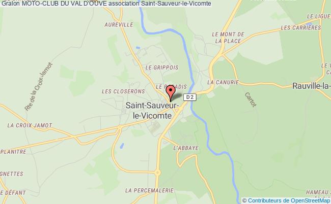 plan association Moto-club Du Val D'ouve Saint-Sauveur-le-Vicomte