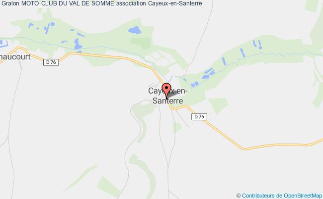 plan association Moto Club Du Val De Somme Cayeux-en-Santerre