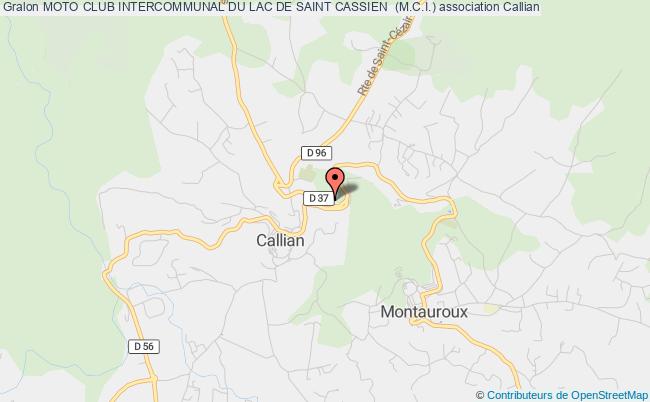 MOTO CLUB INTERCOMMUNAL DU LAC DE SAINT CASSIEN  (M.C.I.)