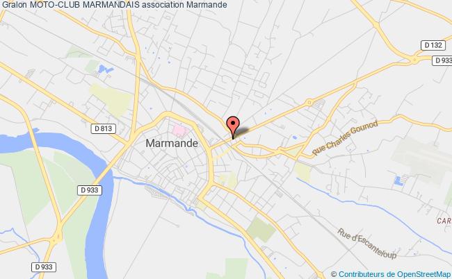 plan association Moto-club Marmandais Marmande