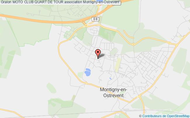 plan association Moto Club Quart De Tour Montigny-en-Ostrevent