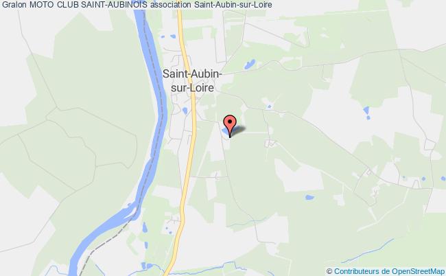 plan association Moto Club Saint-aubinois Saint-Aubin-sur-Loire