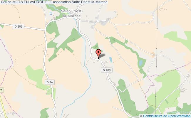 plan association Mots En Vadrouille Saint-Priest-la-Marche