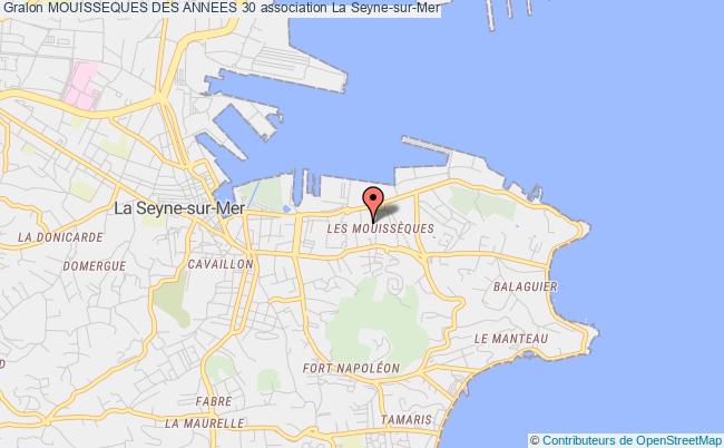 plan association Mouisseques Des Annees 30 La    Seyne-sur-Mer