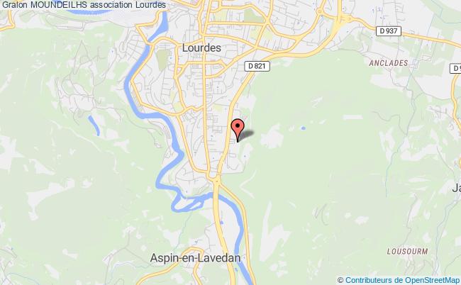 plan association Moundeilhs Lourdes