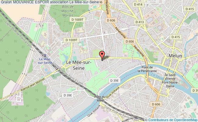 plan association Mouvance Espoir Le    Mée-sur-Seine