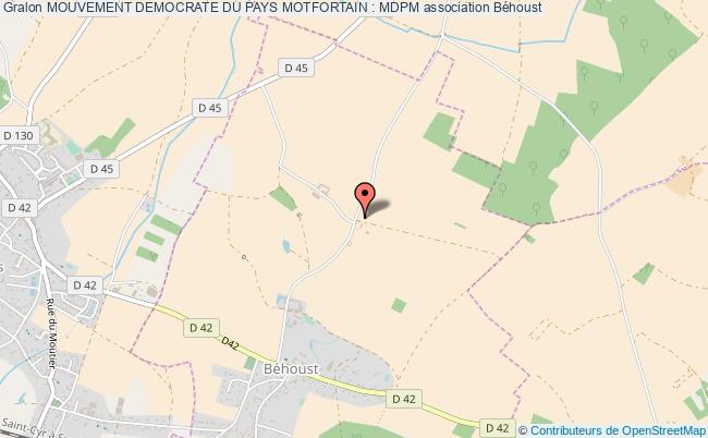 MOUVEMENT DEMOCRATE DU PAYS MOTFORTAIN : MDPM