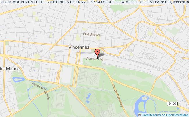 Mouvement Des Entreprises De France 93 94 Medef 93 94 Medef De L Est Parisien Association Promotion Seine Saint Denis Val De Marne Vincennes