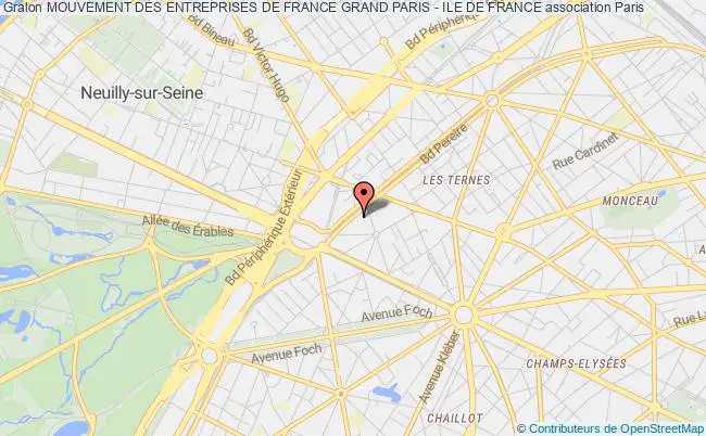 MOUVEMENT DES ENTREPRISES DE FRANCE GRAND PARIS - ILE DE FRANCE