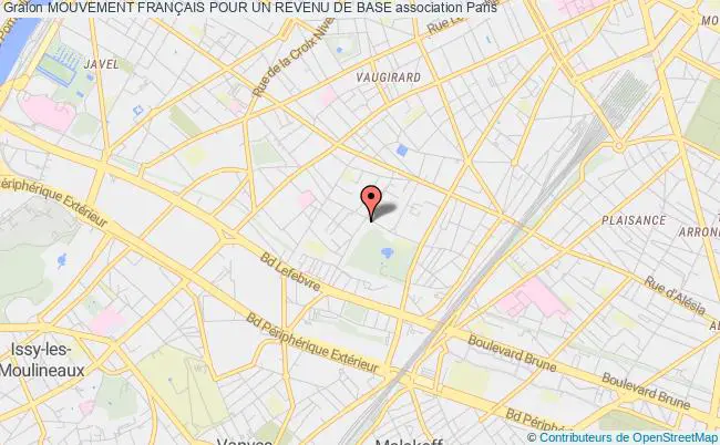 plan association Mouvement FranÇais Pour Un Revenu De Base Paris