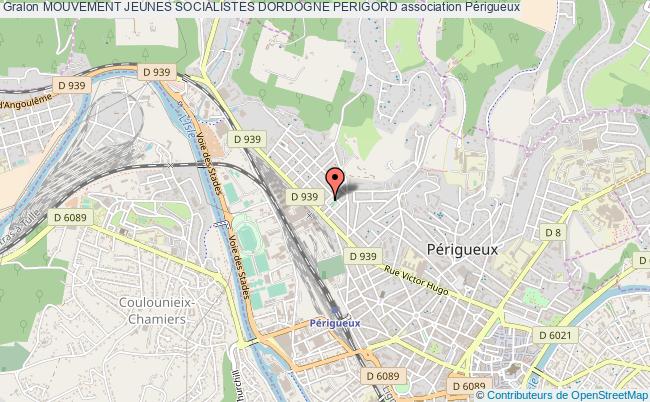 plan association Mouvement Jeunes Socialistes Dordogne Perigord Périgueux