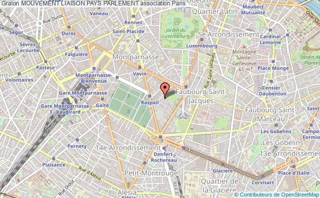 plan association Mouvement Liaison Pays Parlement Paris