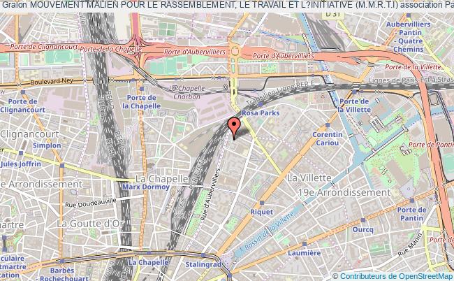 plan association Mouvement Malien Pour Le Rassemblement, Le Travail Et L?initiative (m.m.r.t.i) Paris