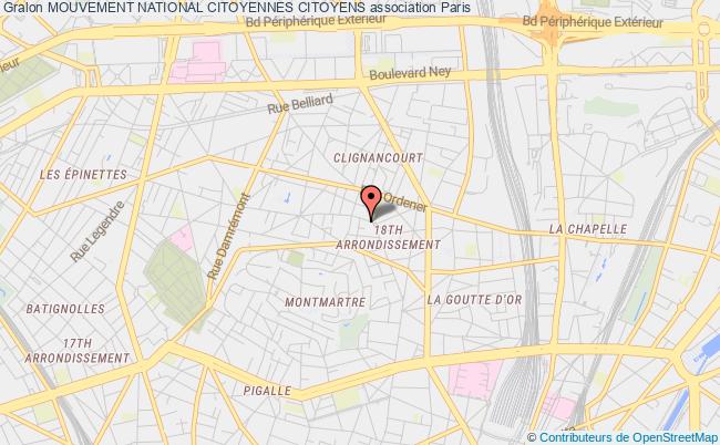 plan association Mouvement National Citoyennes Citoyens Paris