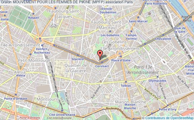 plan association Mouvement Pour Les Femmes De Pikine (mpfp) Paris