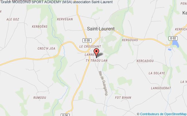 plan association Mouzong Sport Academy (msa) Saint-Laurent