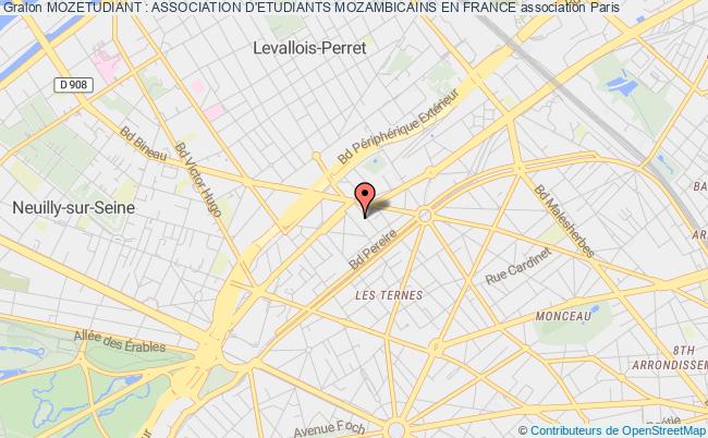 plan association Mozetudiant : Association D'etudiants Mozambicains En France Paris
