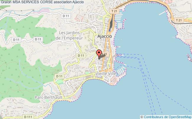 plan association Msa Services Corse Ajaccio