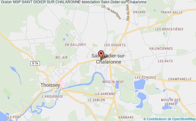 plan association Msp Saint Didier Sur Chalaronne Saint-Didier-sur-Chalaronne