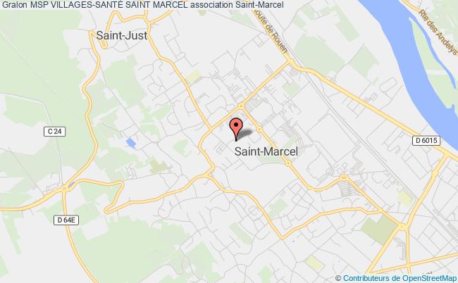 plan association Msp Villages-santÉ Saint Marcel Saint-Marcel