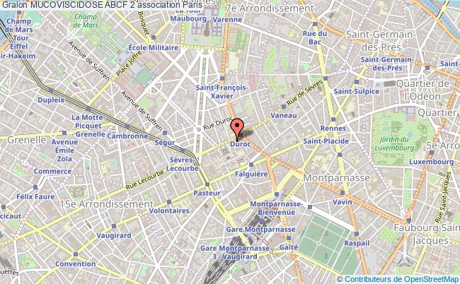 plan association Mucoviscidose Abcf 2 Paris