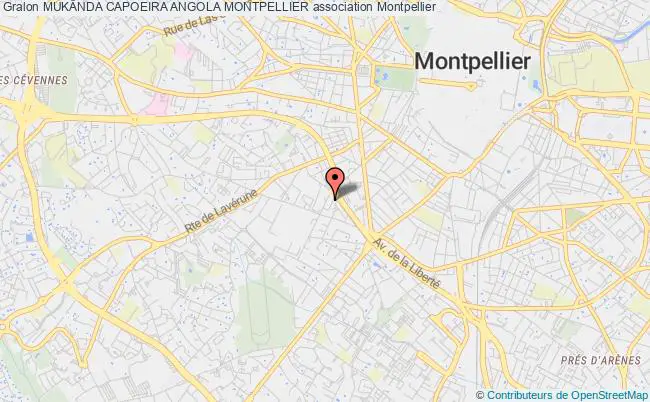 plan association MukÂnda Capoeira Angola Montpellier Montpellier