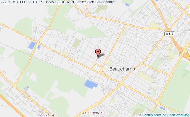 plan association Multi-sports Plessis-bouchard Beauchamp