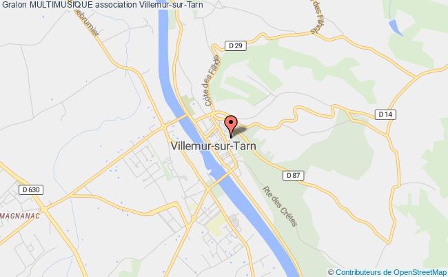 plan association Multimusique Villemur-sur-Tarn