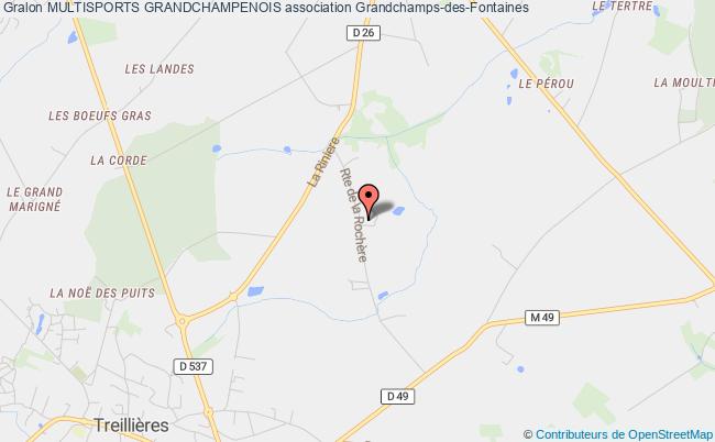 plan association Multisports Grandchampenois Grandchamp-des-Fontaines