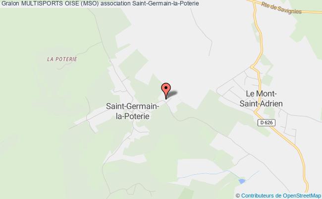 plan association Multisports Oise (mso) Saint-Germain-la-Poterie