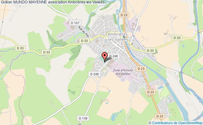 plan association Mundo Mayenne Ambrières-les-Vallées