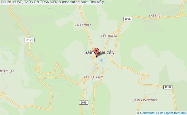plan association Muse, Tarn En Transition Saint-Beauzély