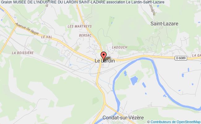 plan association Musee De L'industrie Du Lardin Saint-lazare Le    Lardin-Saint-Lazare