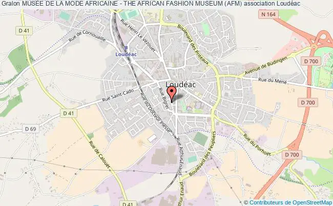 plan association MusÉe De La Mode Africaine - The African Fashion Museum (afm) Loudéac