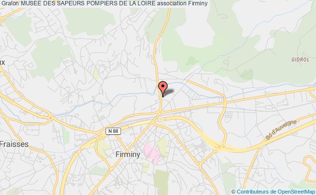 plan association Musee Des Sapeurs Pompiers De La Loire Firminy