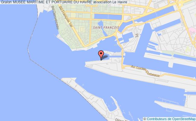 plan association Musee Maritime Et Portuaire Du Havre Le Havre