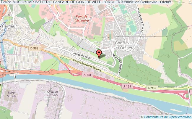 plan association Music'star Batterie Fanfare De Gonfreville L'orcher Gonfreville-l'Orcher