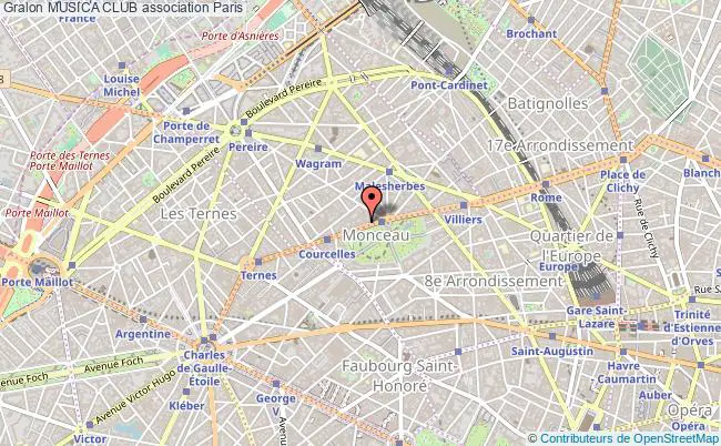 plan association Musica Club Paris