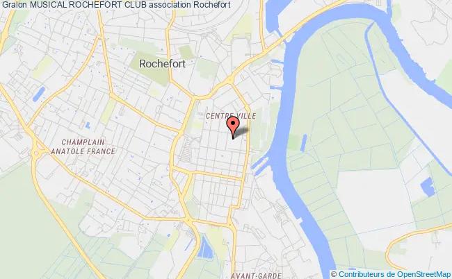 plan association Musical Rochefort Club Rochefort