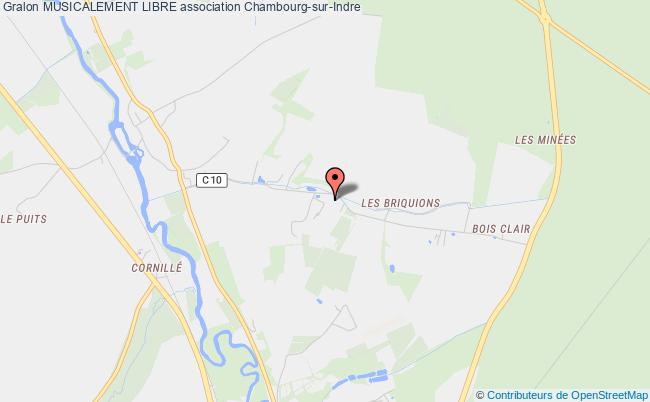 plan association Musicalement Libre Chambourg-sur-Indre