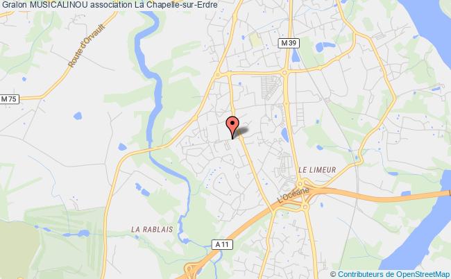 plan association Musicalinou Chapelle-sur-Erdre