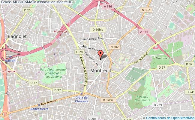 plan association Musicamata Montreuil