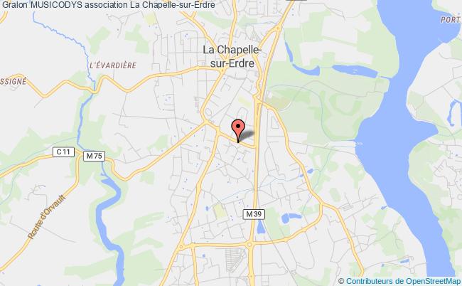 plan association Musicodys Chapelle-sur-Erdre