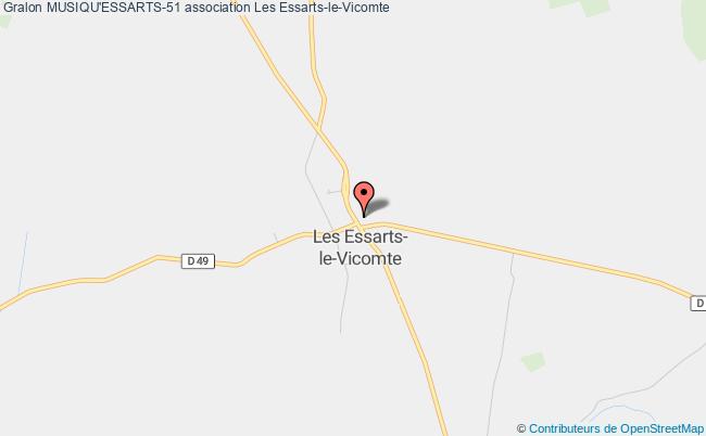 plan association Musiqu'essarts-51 Essarts-le-Vicomte
