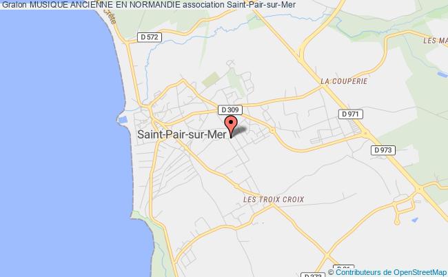 plan association Musique Ancienne En Normandie Saint-Pair-sur-Mer