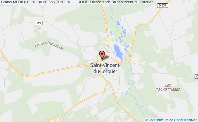 plan association Musique De Saint Vincent Du Lorouer Saint-Vincent-du-Lorouër