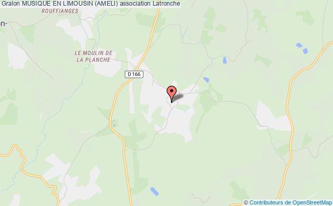 plan association Musique En Limousin (ameli) Latronche